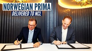 Norwegian Cruise Line Takes Delivery of Norwegian Prima