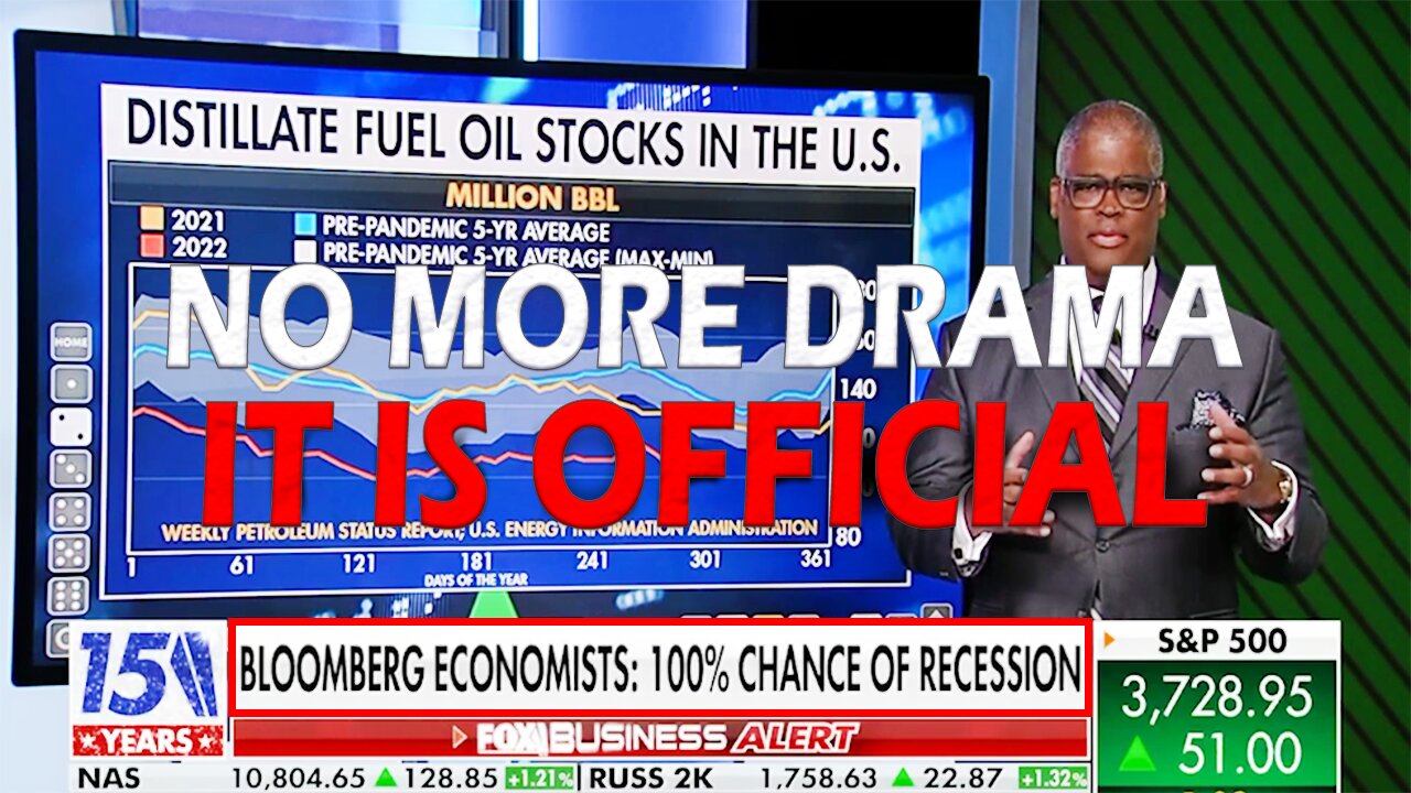 CHARLES PAYNE: SHORT SELLERS WILL PILE ON ONCE FED ADMITS THEIR RECESSION & TRANSITORY MISTAKES