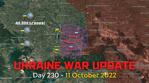 Ukraine amasses 40.000 troops for the Svatove-Kreminna Offensive? | Russians gain ground in the East