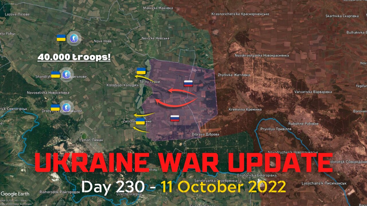 Ukraine amasses 40.000 troops for the Svatove-Kreminna Offensive? | Russians gain ground in the East