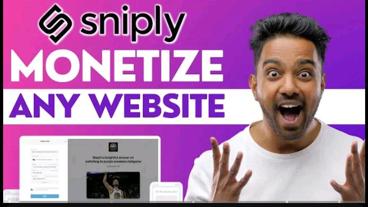 Sniply review and tutorial Make sale using other people content