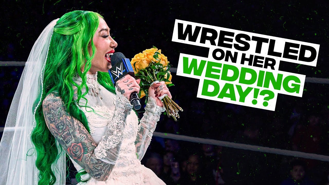 Shotzi gets married, then wrestles at WWE Live Event