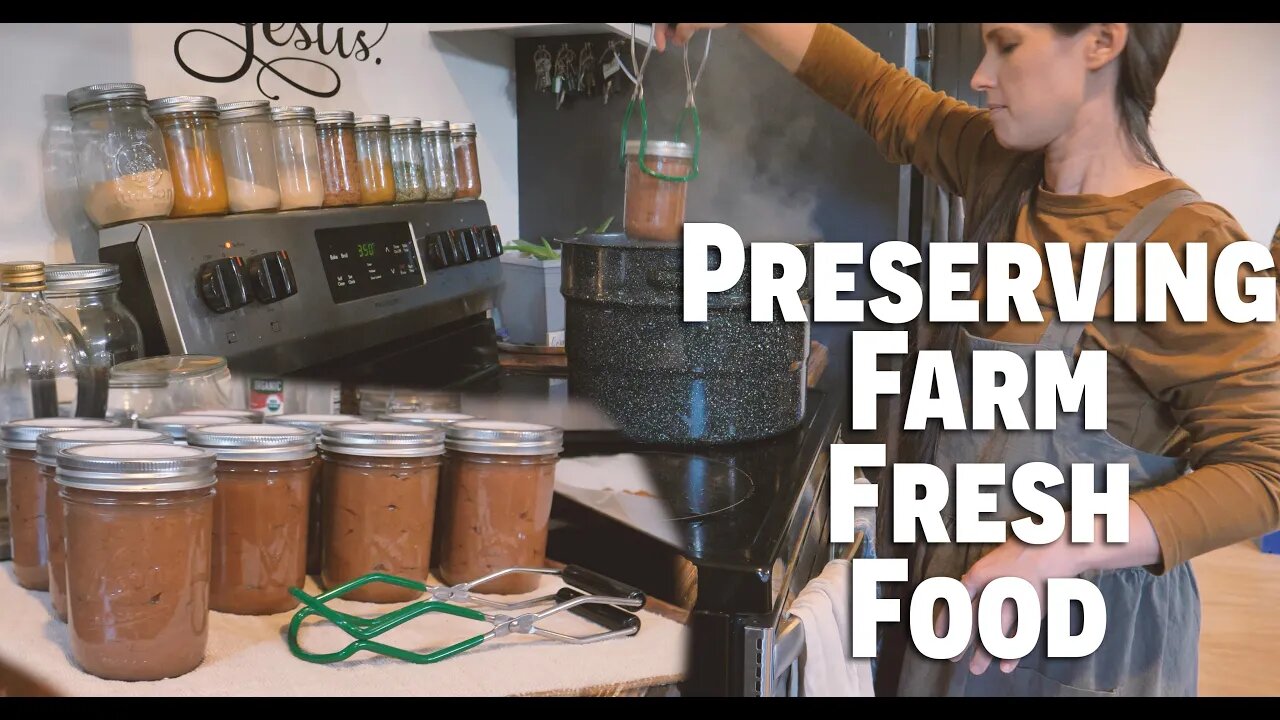 Preserving Farm Fresh Food For 2022/ Canning 50 Pounds of Pears | EP 50