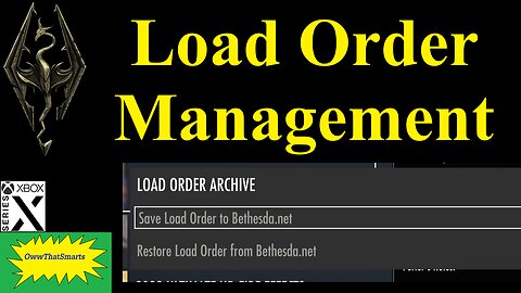 Skyrim: Load Order Management