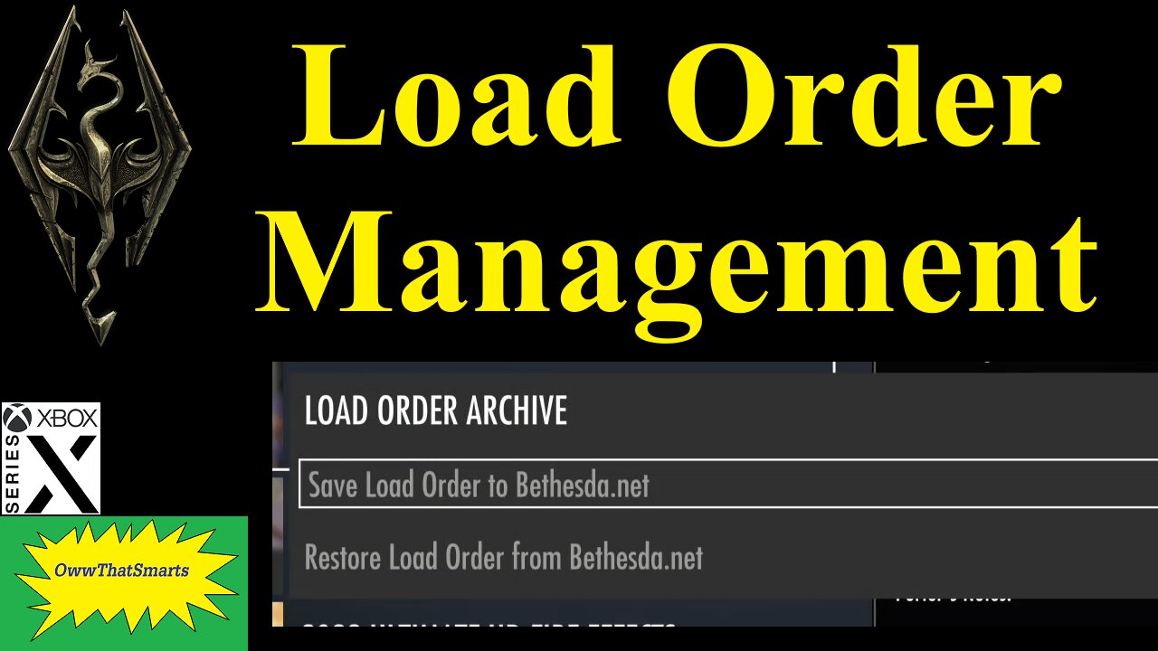 Skyrim: Load Order Management