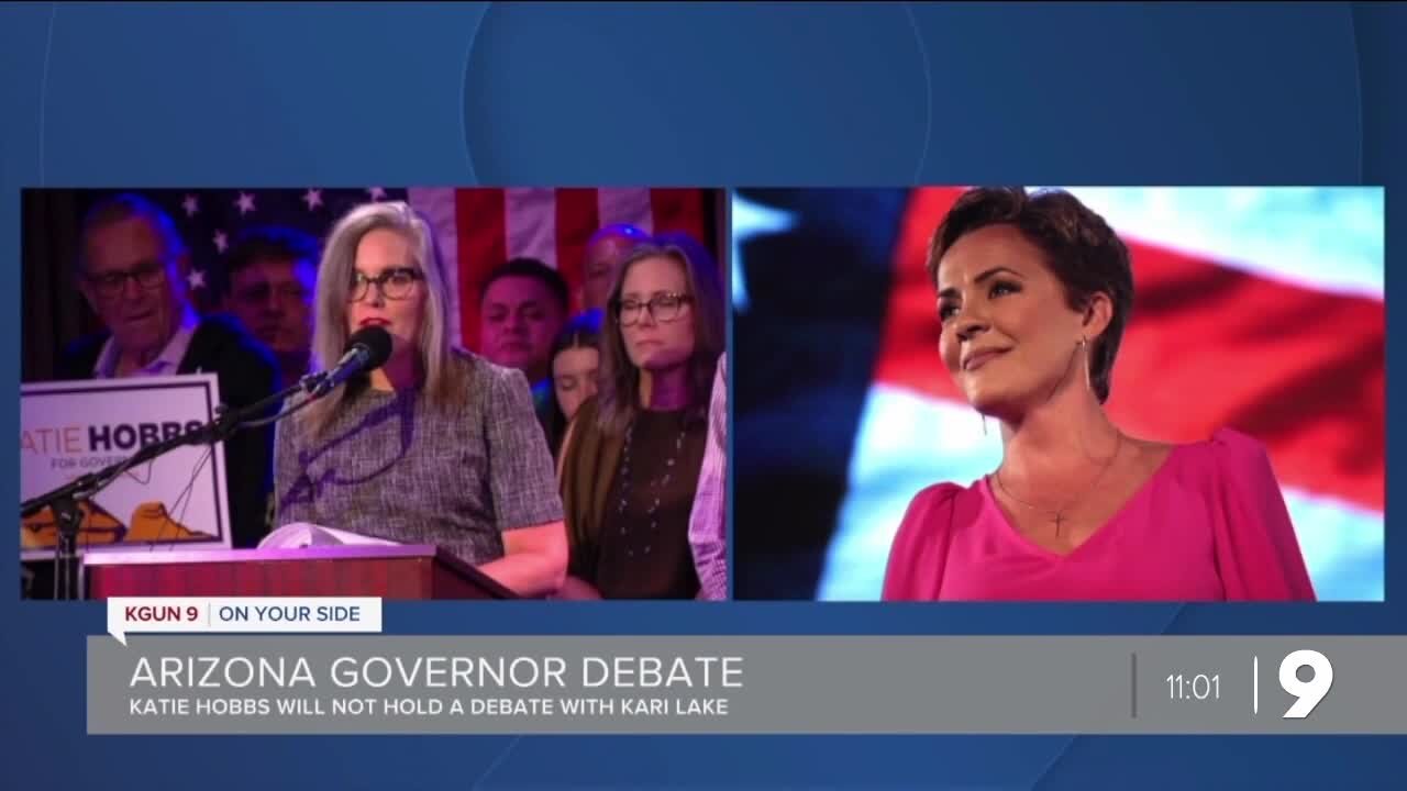 No Arizona governor debate