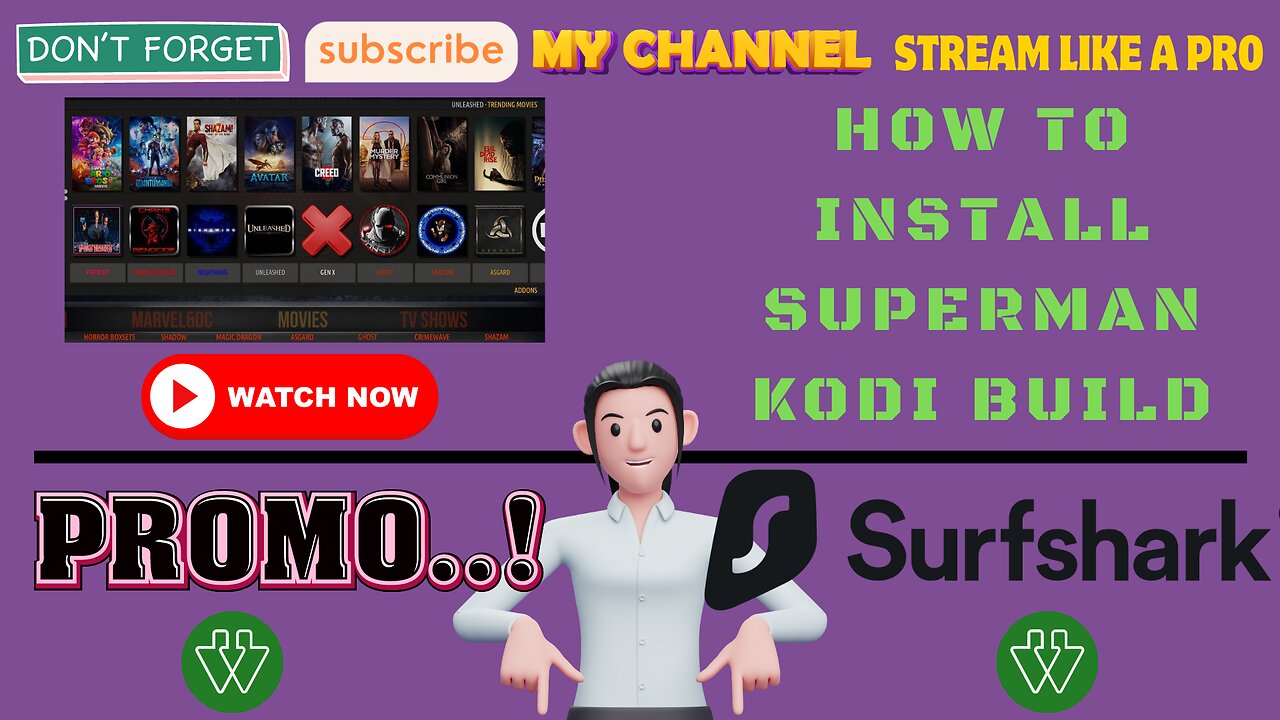 Superman Kodi Build - How to Install Superman Build Kodi