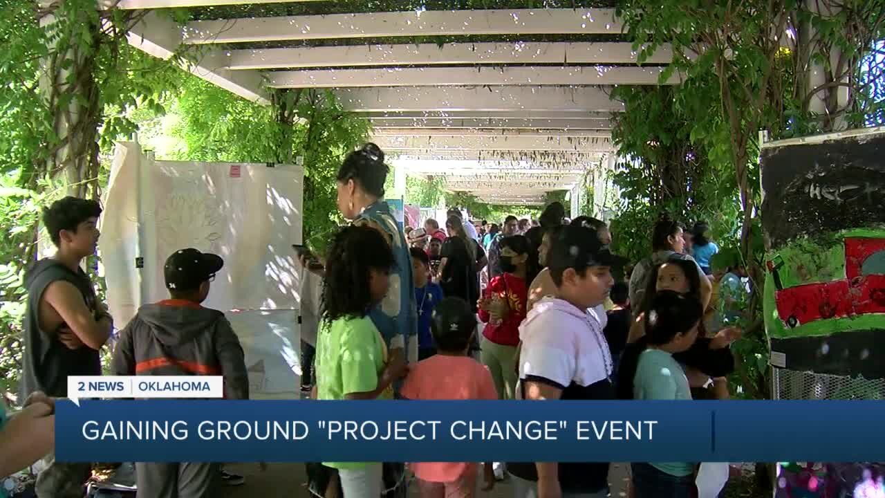 Gaining Ground 'Project Change' event held at Guthrie Green