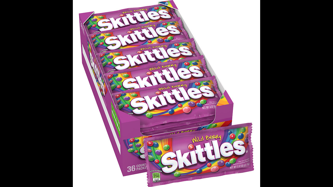 SKITTLES & STARBURST Candy Full Size Variety Mix 62.79-Ounce 30-Count Box