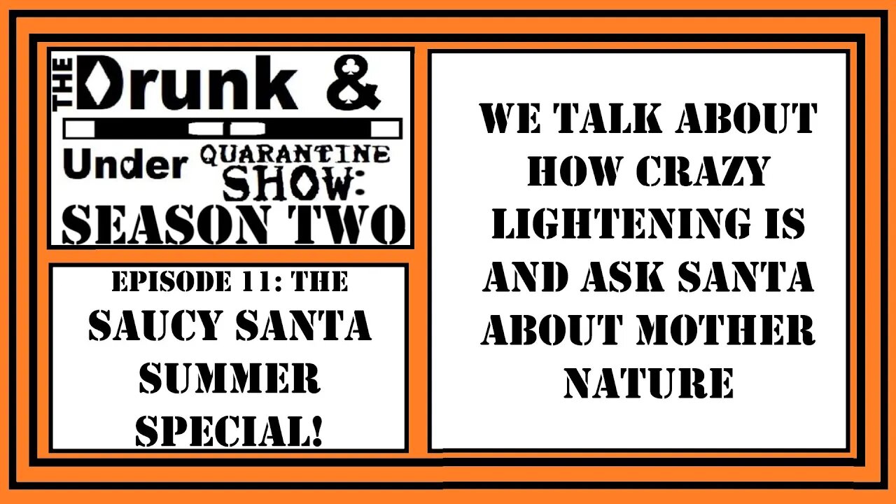 We Talk About How Crazy Lightening Has Been And Ask Santa How He Dodges It In Flight! Saucy Santa!