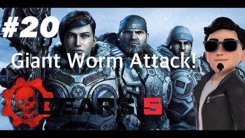 Let’s play Gears 5 (Co-op) (Xbox Series X) #20-Giant Worm Attack