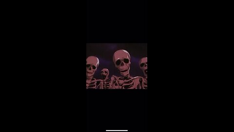 The skeleton meme