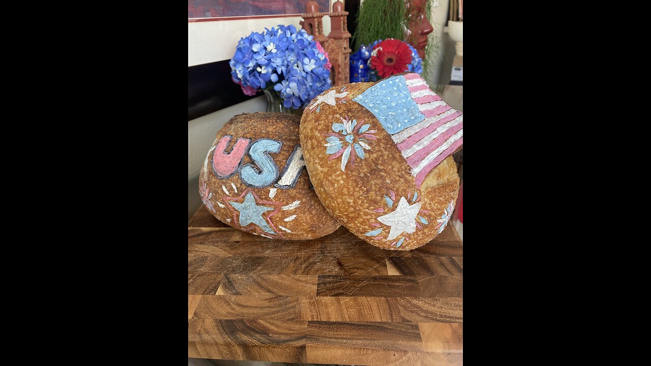 Flagtastic Sourdough: Celebrate with a 3D sourdough! 🇺🇸