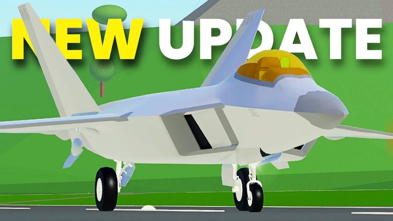 PTFS ROBLOX UPDATE: NEW F22 & B727 OIL SPILL LIVERY!