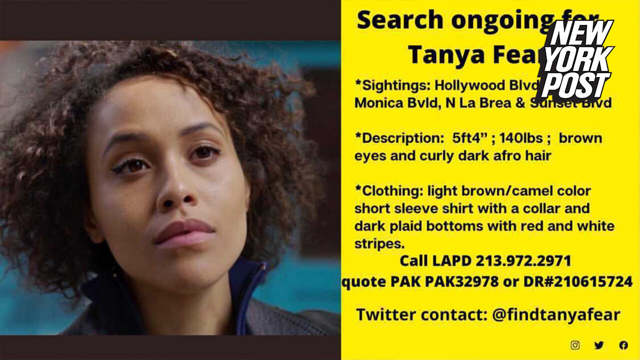 UK 'Doctor Who' actress Tanya Fear missing after moving to LA