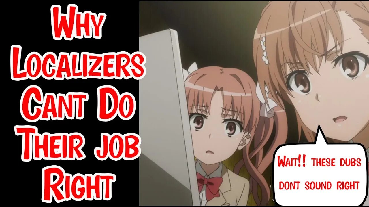 Why Anime, Manga and Video Game Localizers Cant Do Their Job Right #anime #manga #gaming