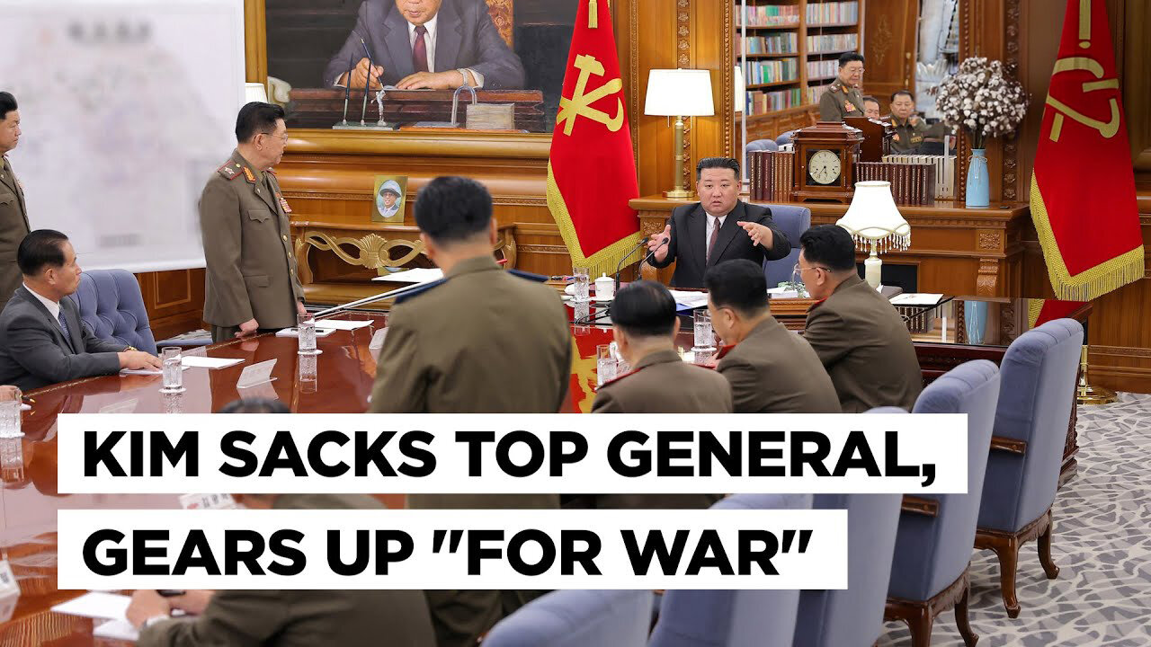 Kim Jong Fires Top General, Calls For North Korea's “War Preparedness" As US, South Ready Drills