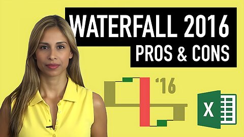 Excel 2016 Waterfall Chart - Advantages and Limitations - Ultimate guide to Excel's Bridge Graph