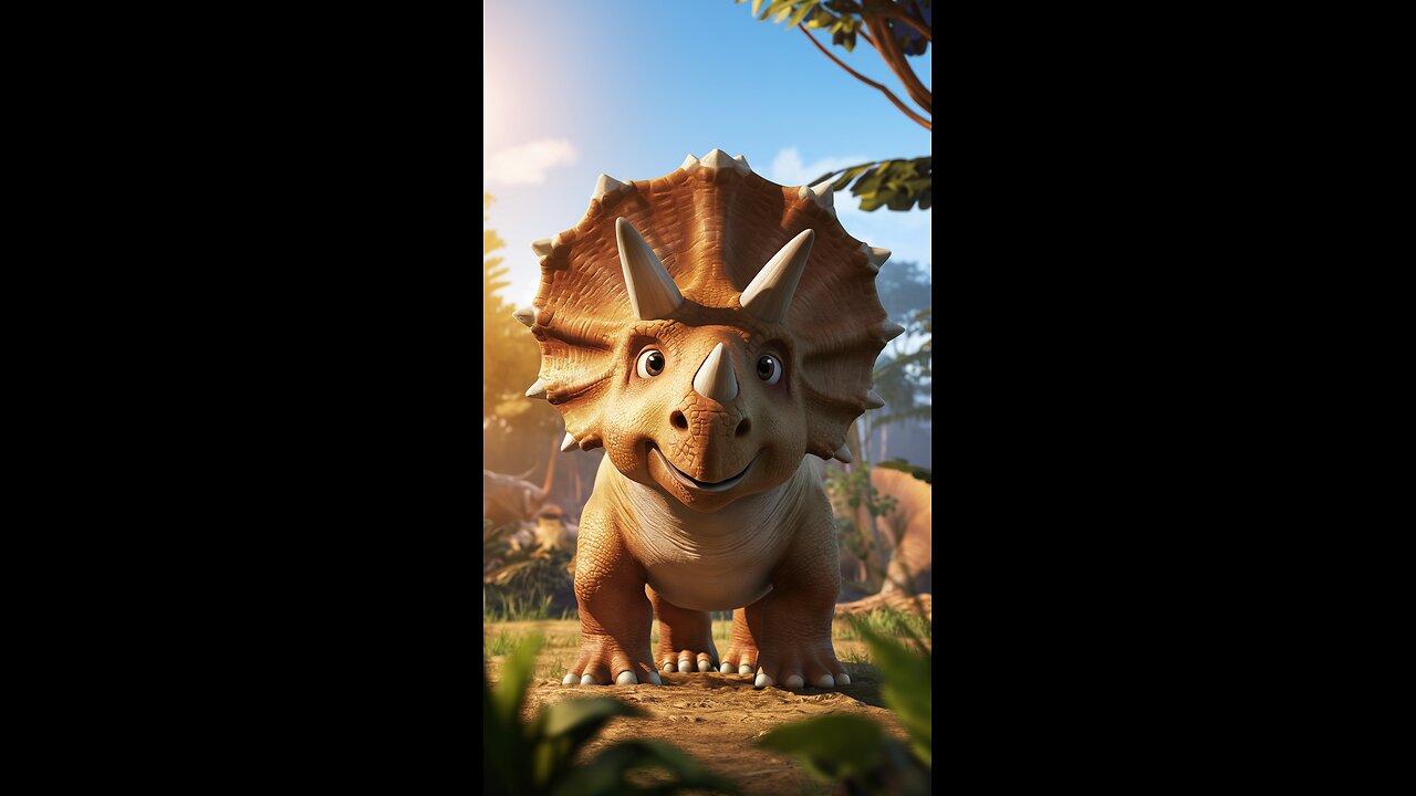 Meet Triceratops: The Three-Horned Herbivore! 🦖