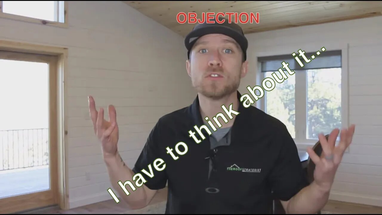 TOP OBJECTION "I have to think about it / talk to my wife" | What's the REAL Cause & Fix?