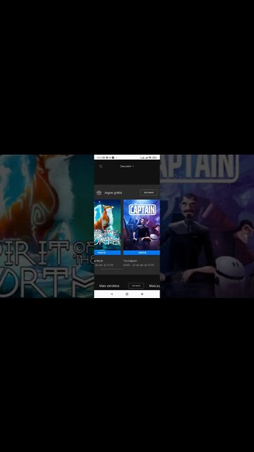 Jogos Grátis na Epic Games: Spirit of The North, e The Captain.