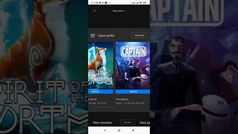 Jogos Grátis na Epic Games: Spirit of The North, e The Captain.