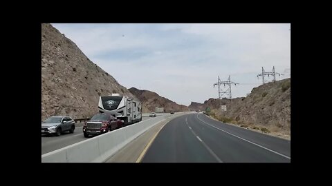 CROSSING THE COLORADO RIVER BY HWY 93 BRIDGE 🌉