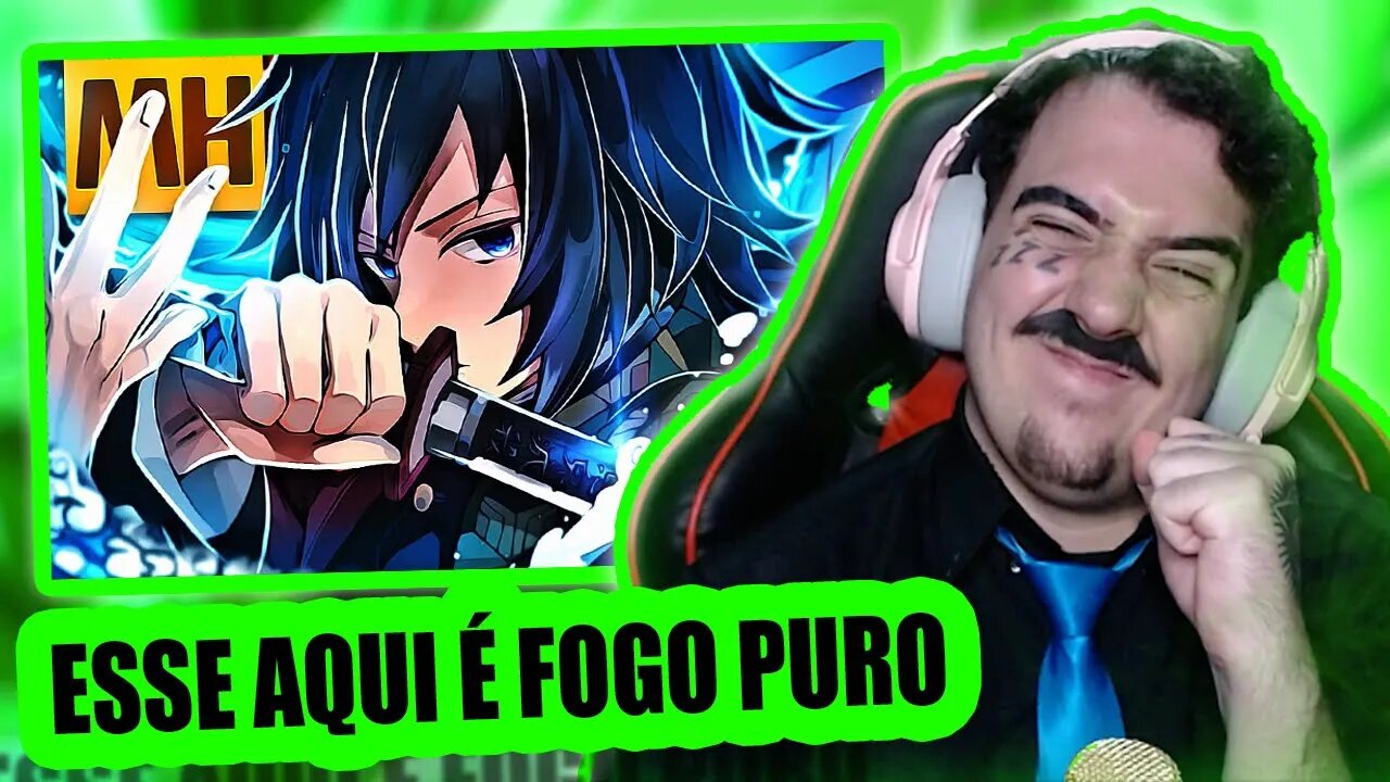 PASTOR REACT Vibe Giyu Tomioka 🌊 (Kimetsu no Yaiba) | Style Trap | Prod. Sidney Scaccio | MHRAP