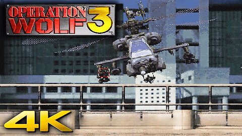 ⭐ OPERATION WOLF 3 | 4K/60ᶠᵖˢ | ARCADE #walkthrough #longplay #playthrough