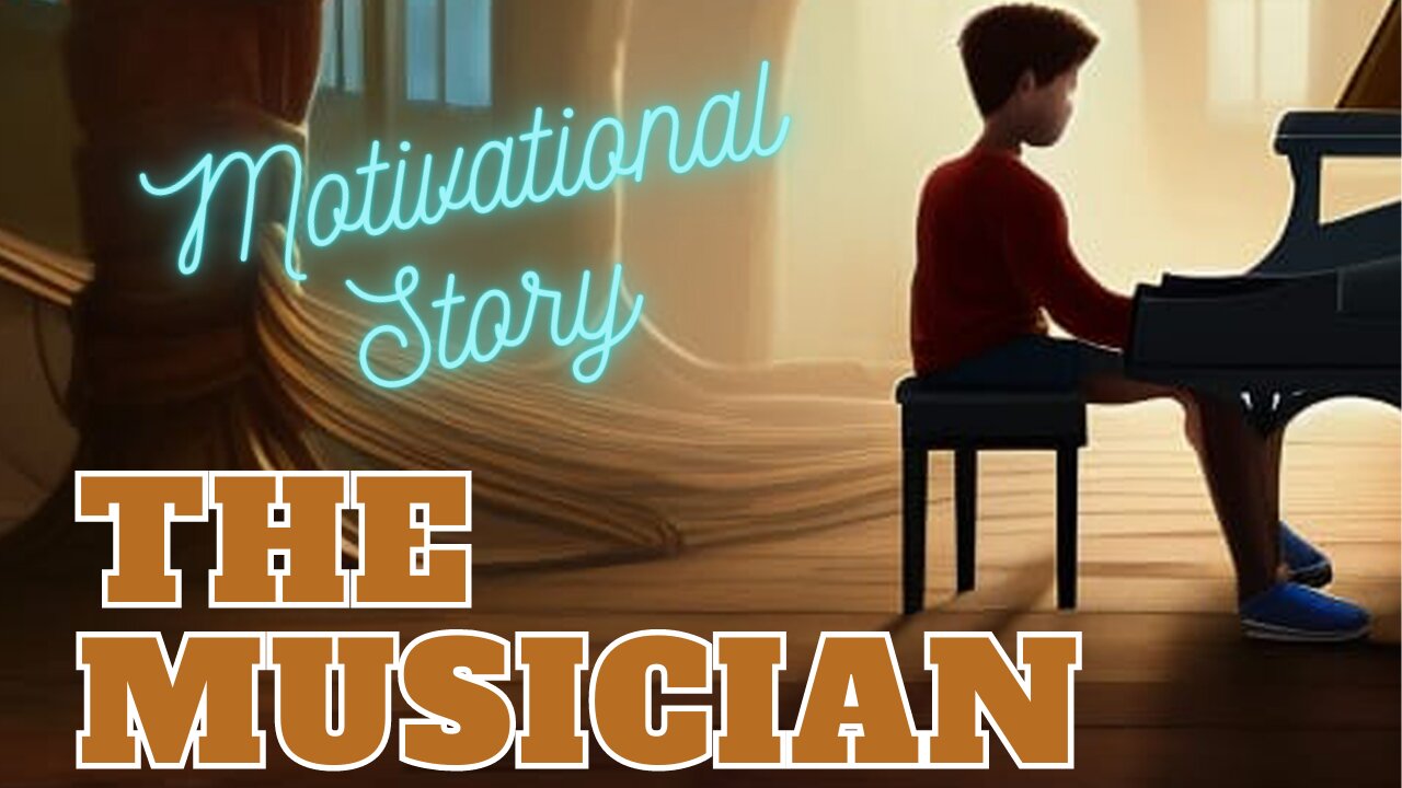 Motivational story about a boy finding happiness in music after loosing a loved one.