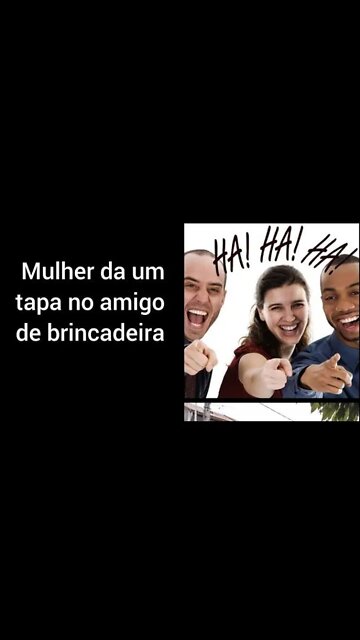 Memes em imagens #20 - Mulher dá um tapa de brincadeira #shorts