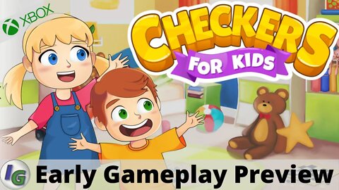 Checkers for Kids Early Gameplay Preview on Xbox
