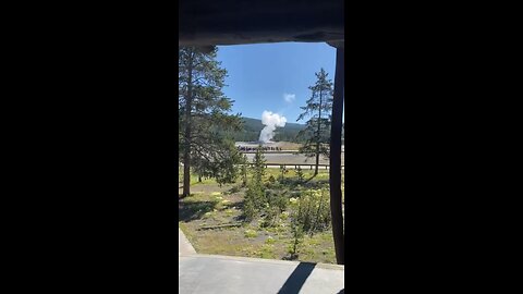 Old Faithful Eruption