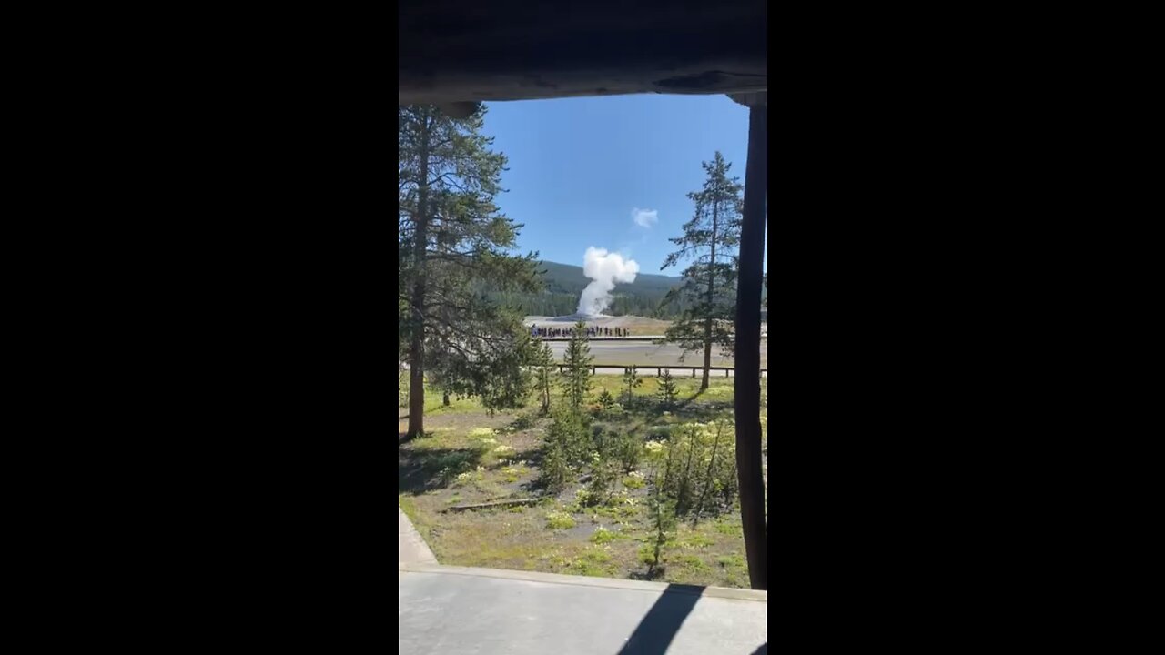 Old Faithful Eruption