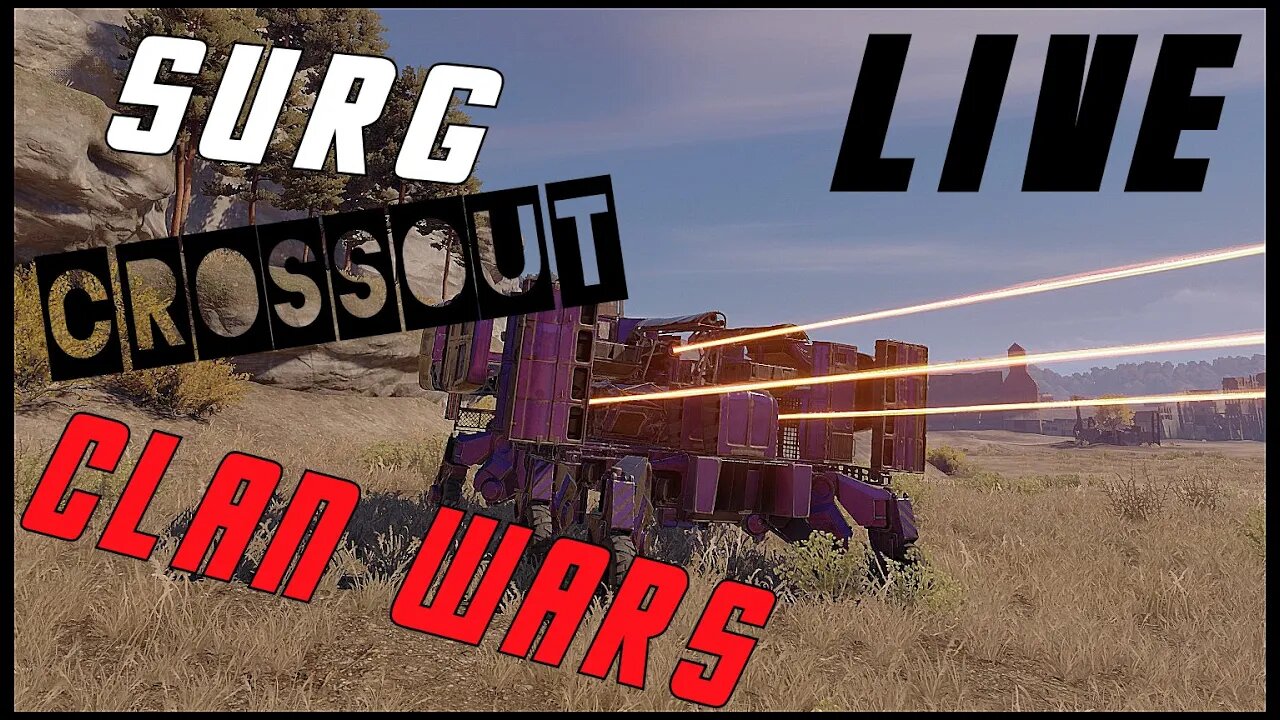 SURG | Crossout Clan wars | Melting dogs | Live