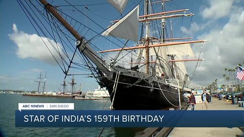 Restored figurehead unveiled at Star of India's 159th birthday celebration