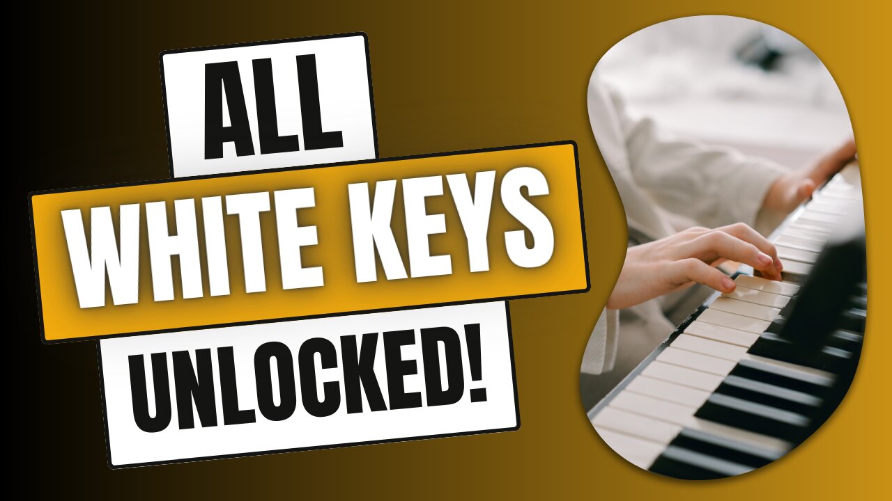 What is a Scale Using All White Keys on the Piano? Explained for Beginners!