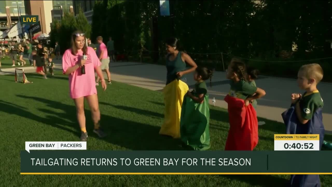 Tailgating returns to Green Bay for the season