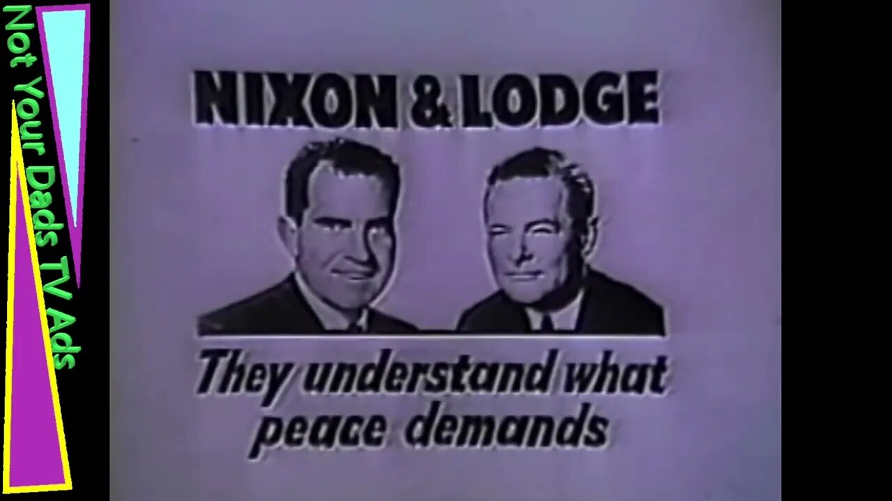 1960 Presidential Campaign - Nixon and Lodge Commercial 3