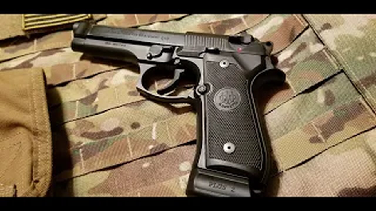 Firing the Beretta 92FS with Upgrades