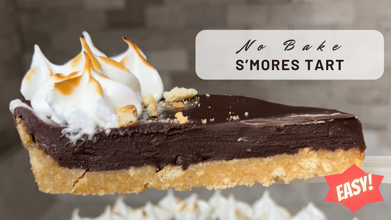 No Bake S’mores Tart