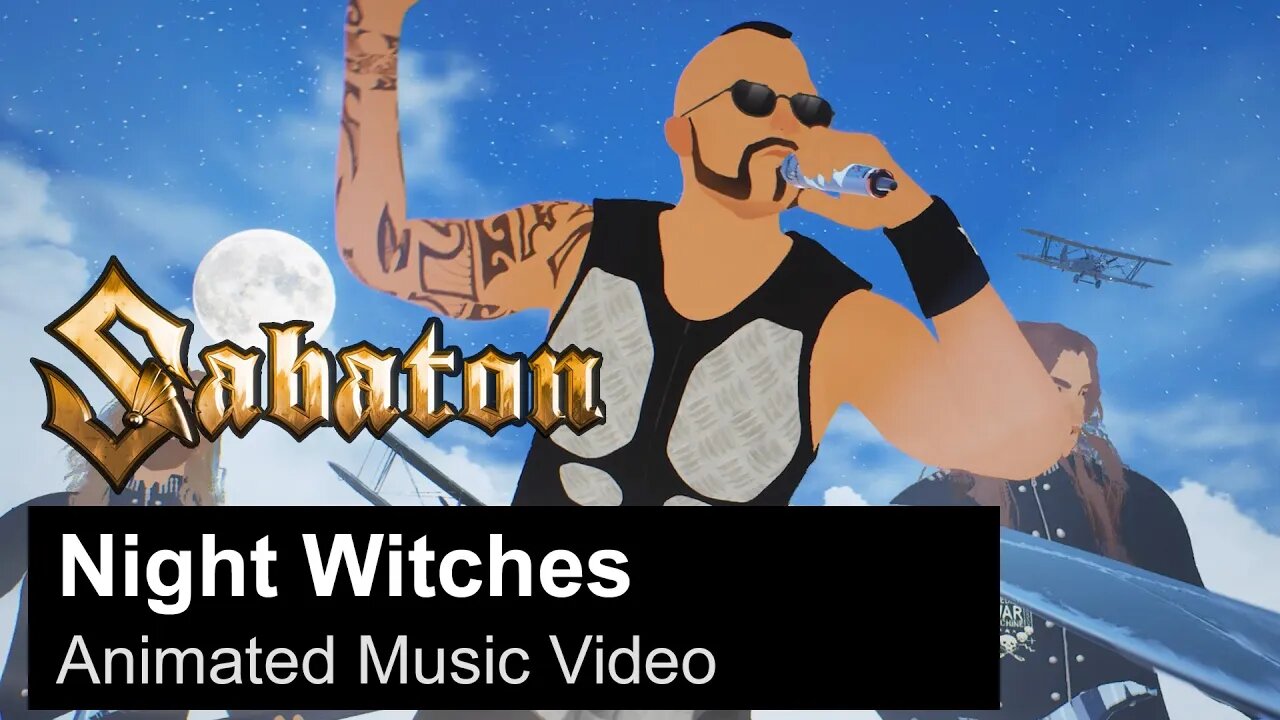 Sabaton - Night Witches (Animated Music Video)