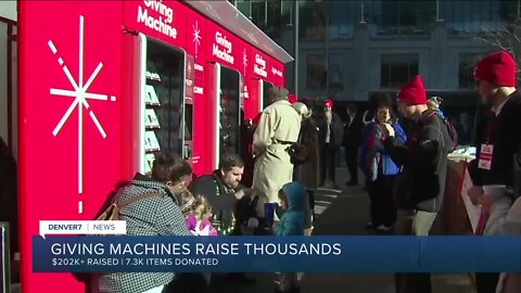 More than 200K donated at giving machines in Denver