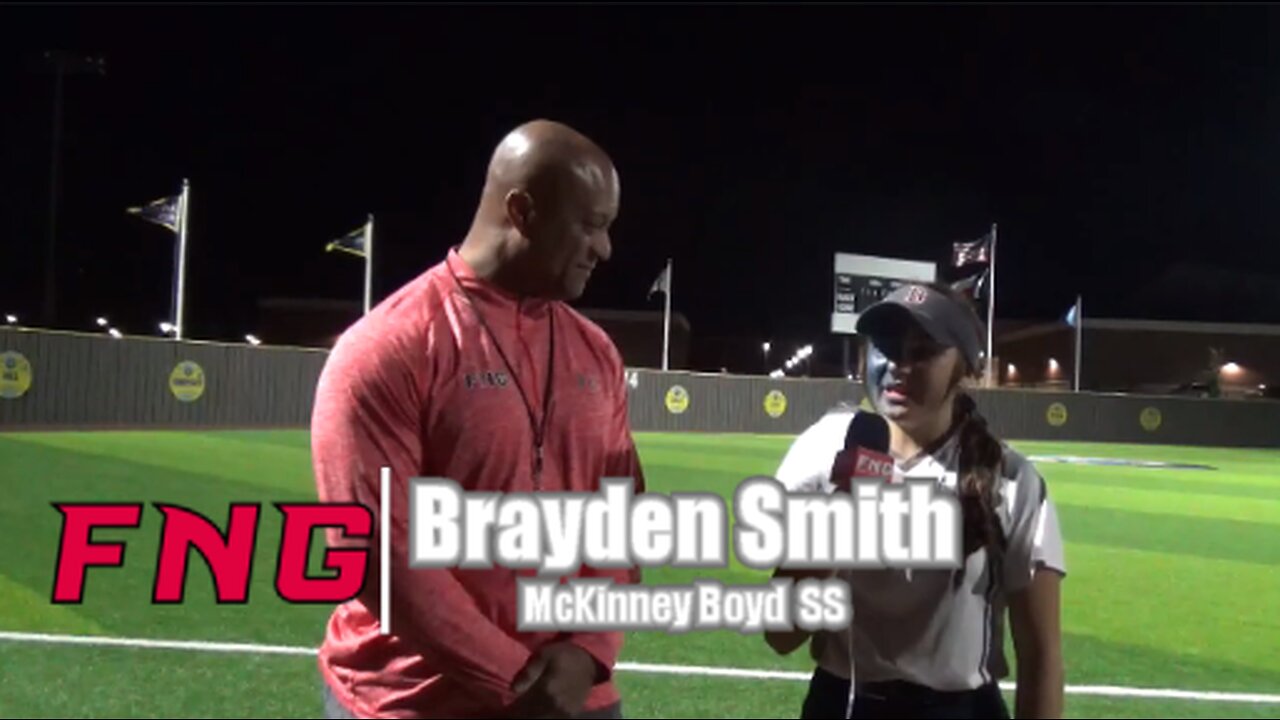 McKinney Boyd SS Brayden Smith After 7-4 Win Over Rock Hill