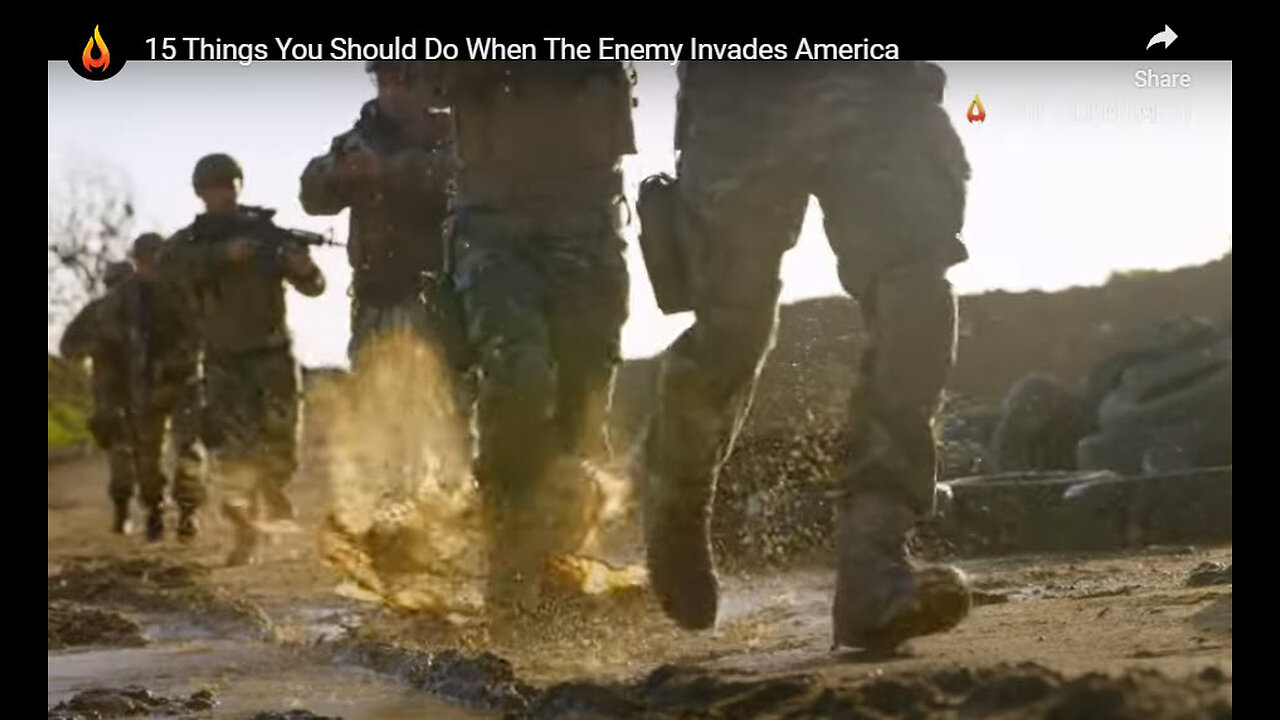 15 THINGS TO DO WHEN ENEMY INVADES AMERICA!