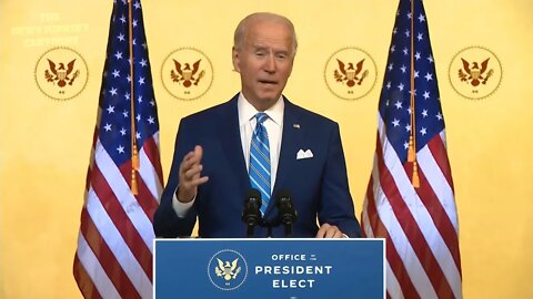 Biden: It's a pandemic that divides us.