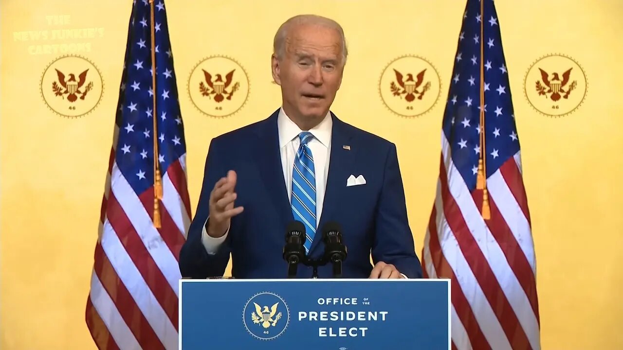 Biden: It's a pandemic that divides us.