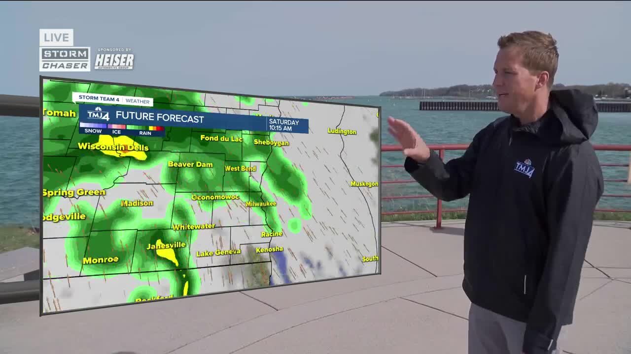 Weather warming up, but chances of weekend thunderstorms