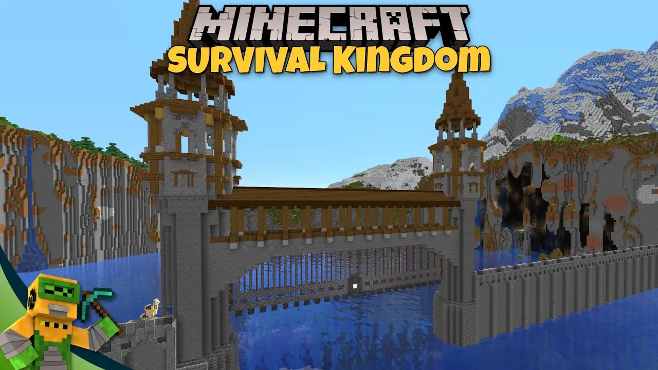 🏰The ULTIMATE Kingdom Entrance🏰 | Minecraft Survival Kingdom Episode #4