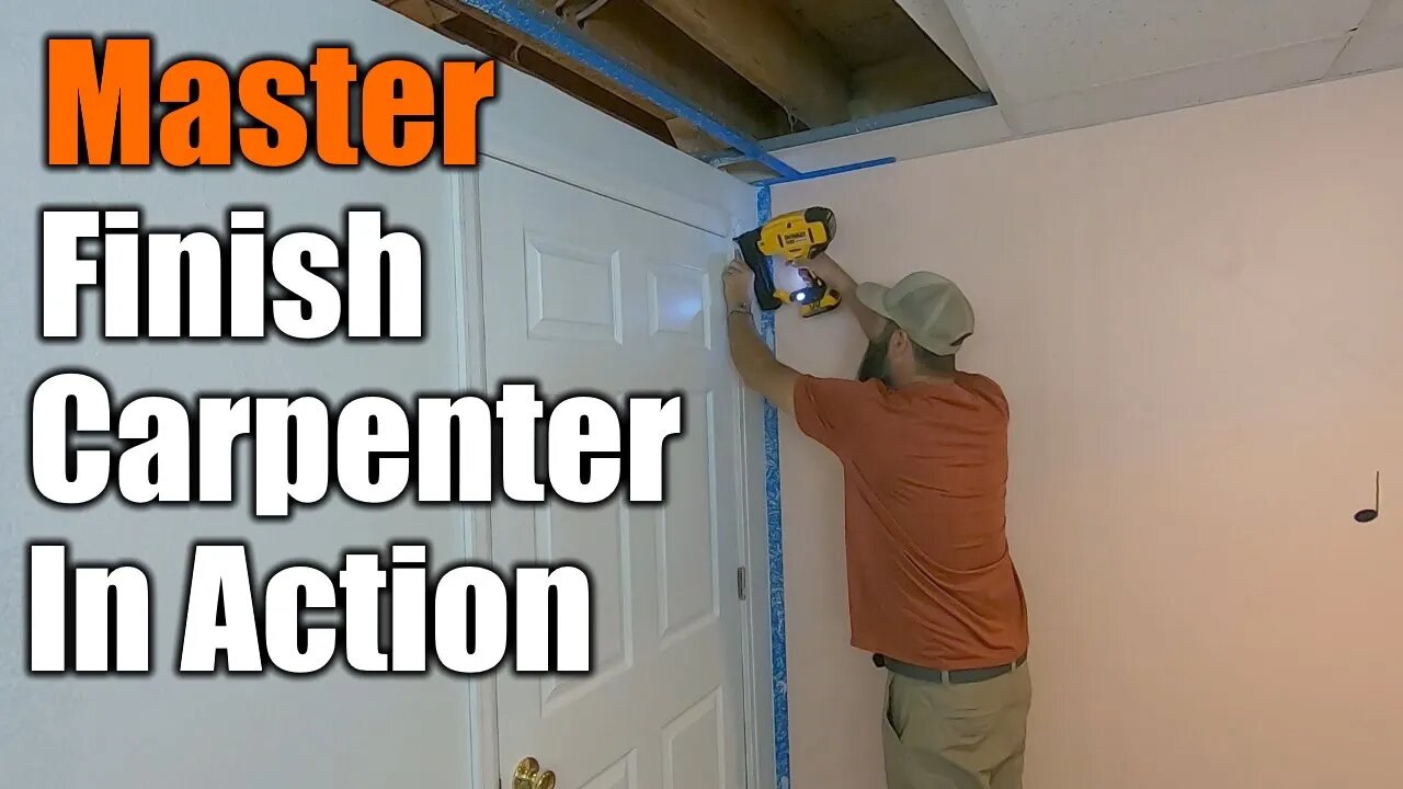 How To Install Door Trim | Fast And Easy | THE HANDYMAN |